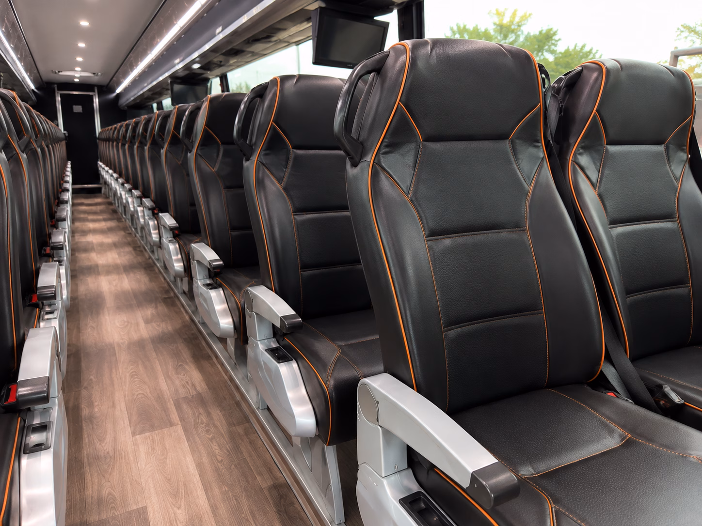 hayward construction and film crew shuttle buses